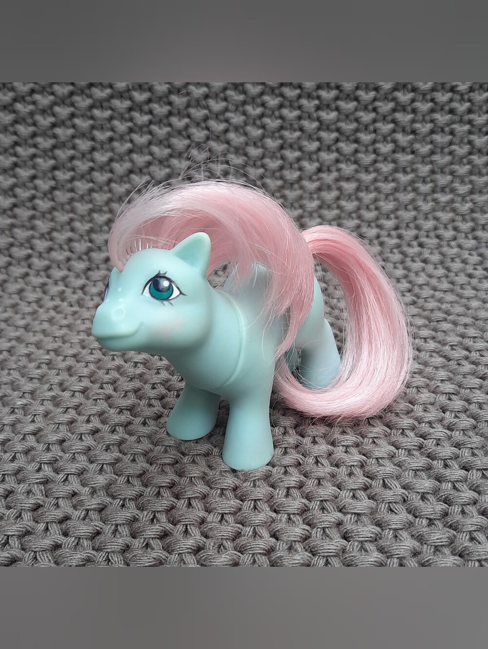 Vintage My Little Pony G1 1985 Baby Cuddles Rattle MLP Figure